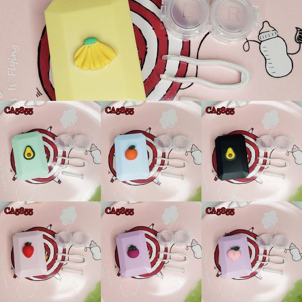 

small fruit invisible strawberry case glasses case fruit glasses box banana candy color pupil box ca5855