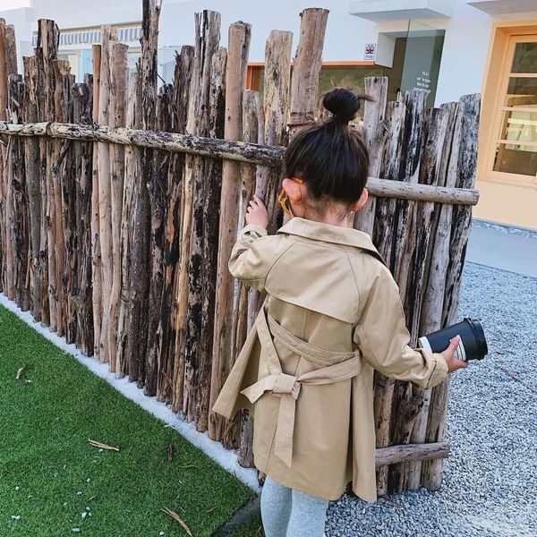 

2020 spring new arrival girls fashion windbreaker girls coat jacket, Blue;gray