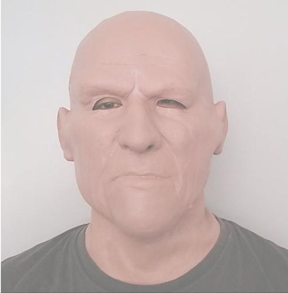 

высший сорт реалистичная латексная маска для старика мужская маскировка люди хэллоуина необычные платья взрослые головные маски ужасов cross