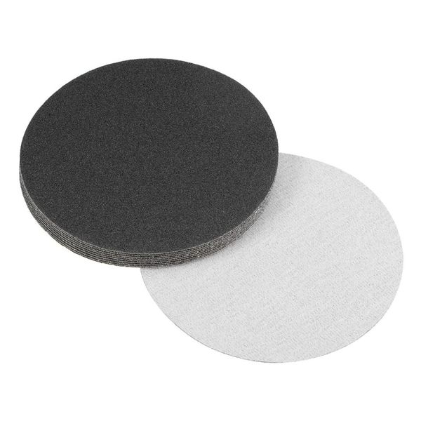 

uxcell 10pcs 5 inch wet dry disc 60-10000 grit hook and loop sanding disc silicon carbide for polishing furniture and wood