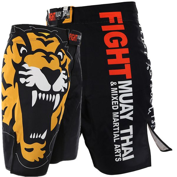 

men gel boxing trunks short muay thai shorts tiger fight shorts crossfit kick boxing trunks pants bjj, Blue