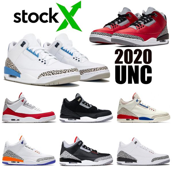 

2020 unc iii new wholesale red black cement thiker white university red youth boys basketball shoes jth nrg off mens trainers size 7-13