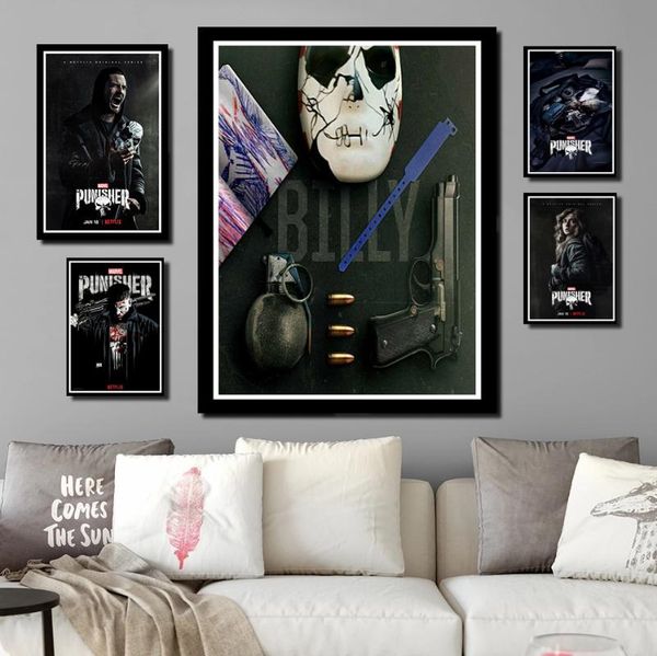 

perfect jl poster and prints the punisher season 2 marvel 2020 tv series wall painting pictures home decor wall stickers