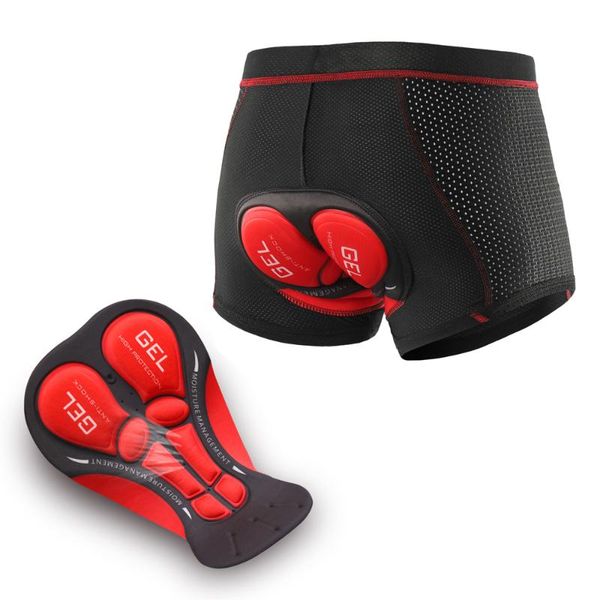 

cycling shorts upgrade 5d gel pad men women underwear pro shockproof bicycle riding clothing bike, Black
