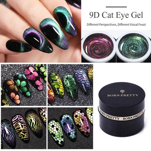 

60 цветов Soak Off UV Gel польский 5D 9D Magnetic Гель для маникюра Nail Art Лак Лак РОДИЛСЯ ДОВОЛЬН