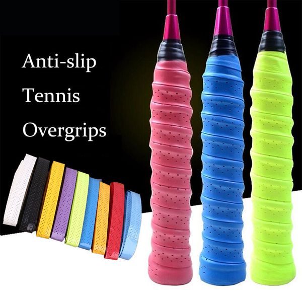

sweat anti-slip racket sweatband tennis wrap overgrips racquet tape badminton dropshipping sporting goods, Yellow;black