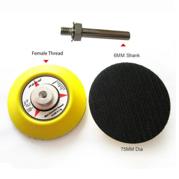 

1pc sandpaper hook loop sanding disc back pad adhesive polishing sander parts