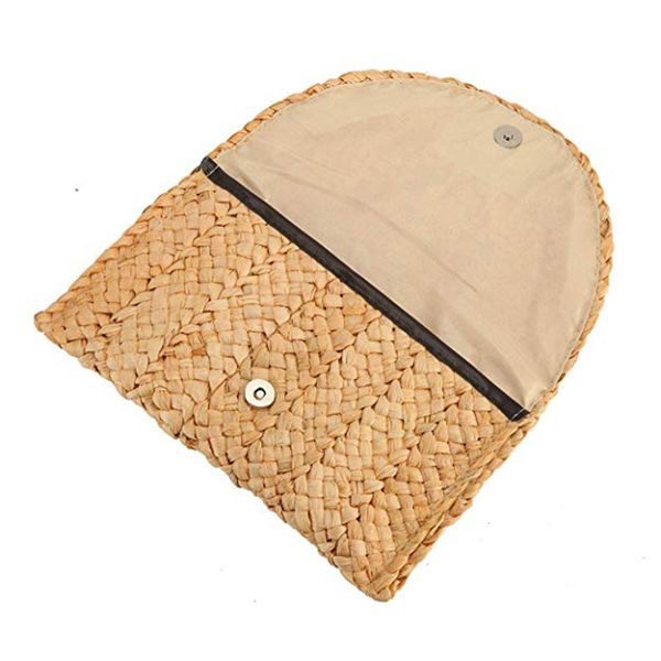 

2019 newly women straw handbag summer beach purse woven straw envelope bags c55