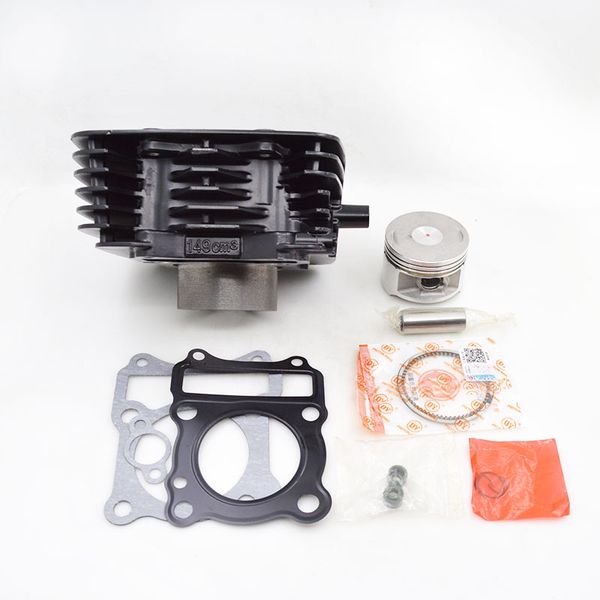 

motorcycle cylinder kit 57mm bore for en150-a gz150-a qs150-b gr150 gsx150 150cc efi engine parts