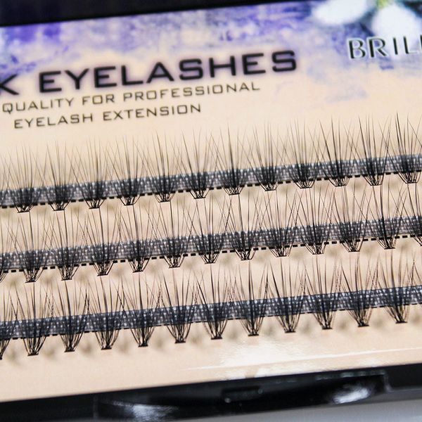 

8-12mm false eyelashes eyes makeup tool natural thin cluster lashes grafting extension oa66