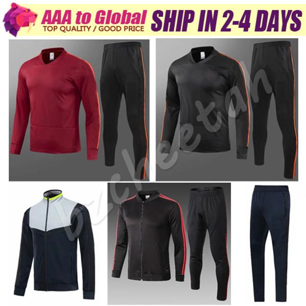 

2019 2020 flamengo sportswear tracksuit training suit 19 20 long sleeve football jacket kits brasil flemish flamengo soccer jacket pants