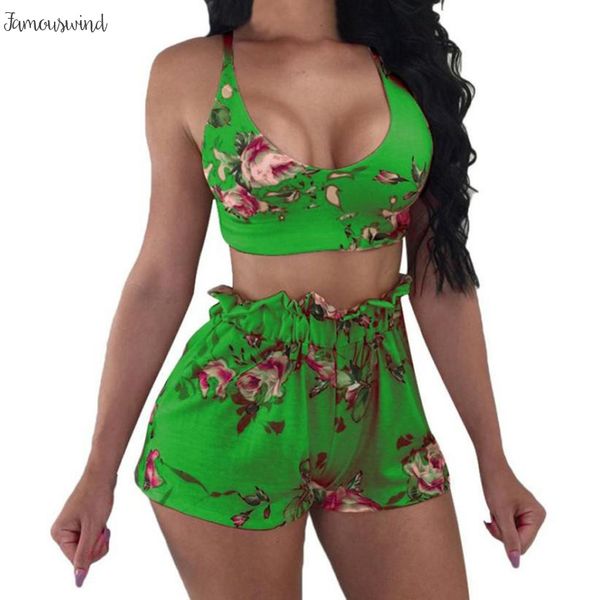 

женщины комплекты брюки короткие sexy печати рукавов блуза носить случайный костюм 2 piece set women summer tracksuit женщины, Gray