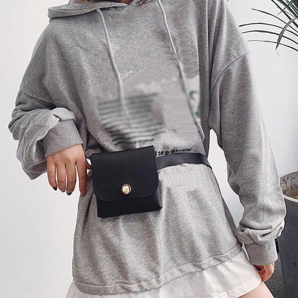 

women belt bag leather chest bag women's handbag pu messenger crossbody shoulder bags sac a main femme bolsas de mujer #t2p