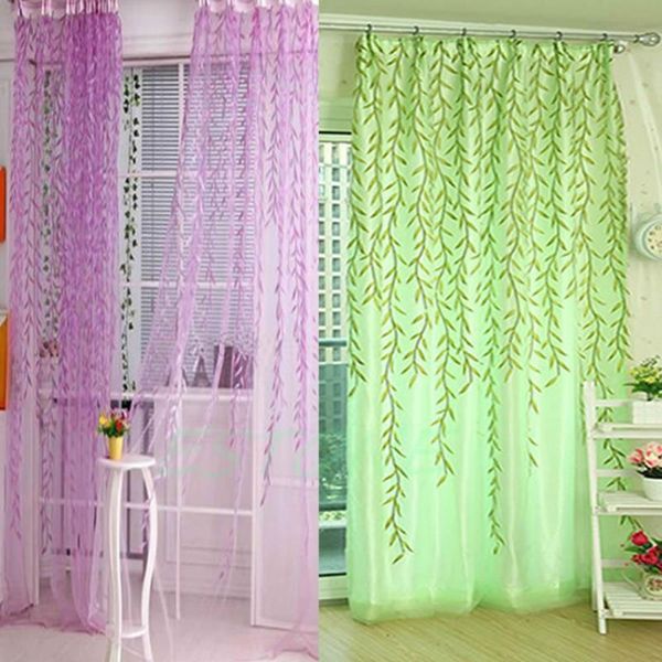 

excellent willow tulle door window curtain drape panel sheer scarf valances