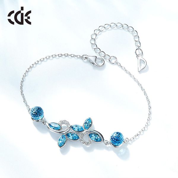 

wedding party silver s925 beaded pearl gift woman lady diamond jewelry bracelet for bride acting initiation graduation cde-329, Golden;silver