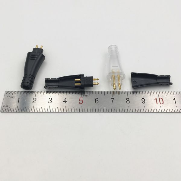 Freeshipping 5Pairs Upgrade Kopfhörer Stecker Pin Adapter Kupfer Stecker Kopfhörer Audio Jack für FOSTEX TH900 MKII MK2 TH909 TR-X00 TH600 TH610