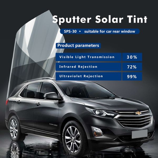

self-adhesive sps series window tint film with 99% uv rejection 1.52x3m(60inx10ft