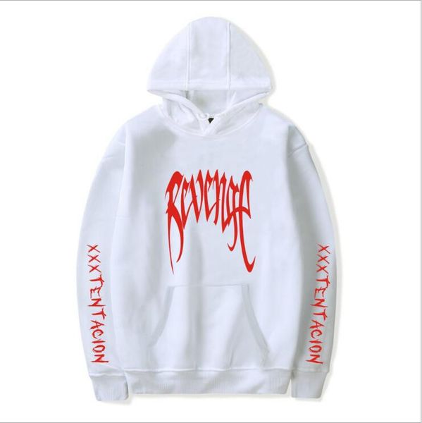 

xxxtentacion commemorative hoodie men women hooded sweater boys girls sweater hoodies youth hip hop streetwear teens jacket with rapper, Black