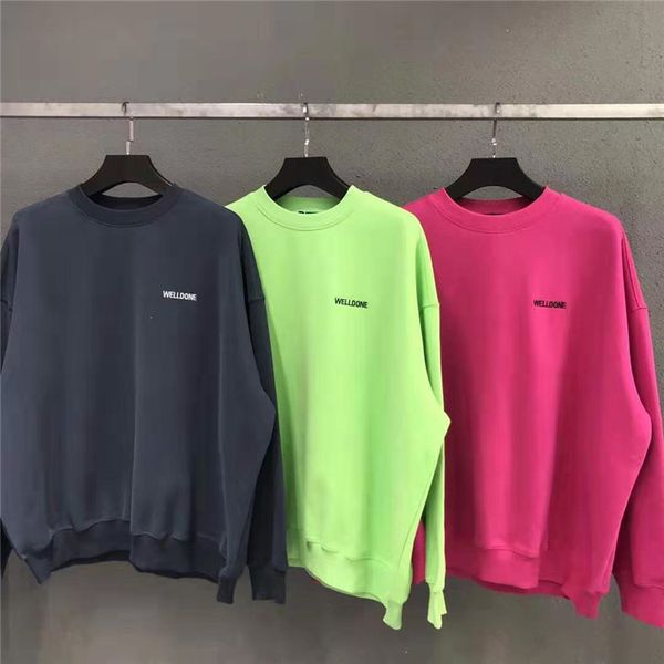 

женская осень desinger толстовки цвета конфеты письмо печать сплошной цвет ватки с длинным рукавом homme одежда мода стиль пара, Black