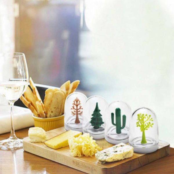

plants animal decor kitchen spice storage bottle seasoning box jars salt pepper cumin powder spice condiment bottles set