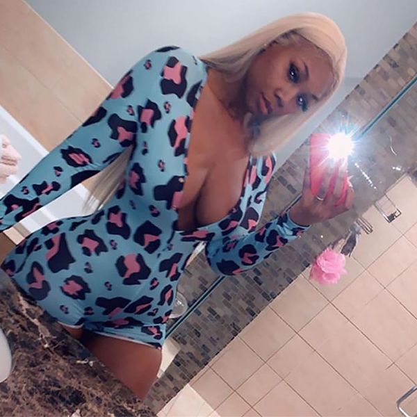 

women's jumpsuits & rompers eat lady romper bodycon casual jumpsuit long sleeve shorts leotard home wear tracksuit playsuit pajama, Black;white