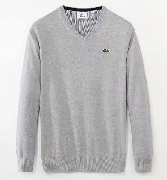 

V-образным вырезом с длинными рукавами вышитые мужские трикотажные кардиган тонк