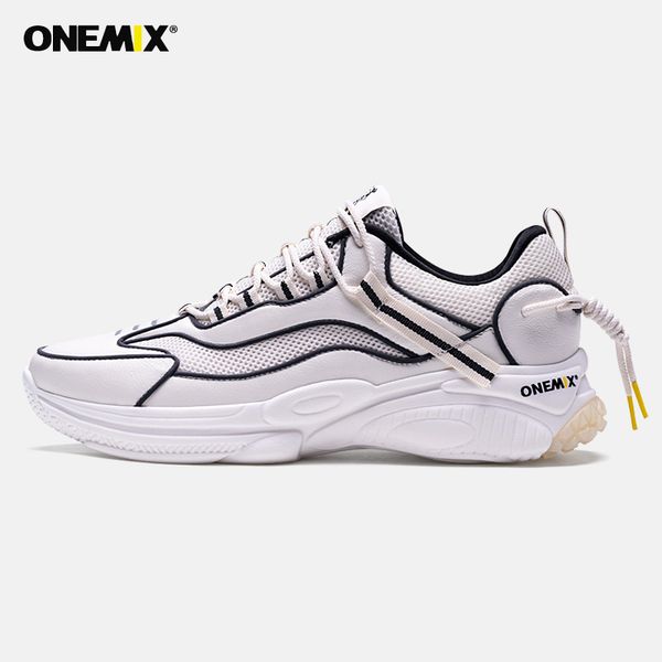 

onemix men retro running shoes for women lightweight trail trainers breathable mesh upper classic reflective sneakers for men