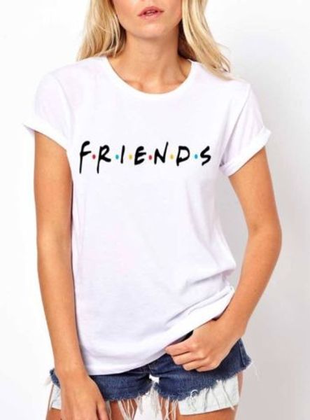 Großhandel Freunde T Shirt Freunde Tv Show Zitate Sitcom T Stück