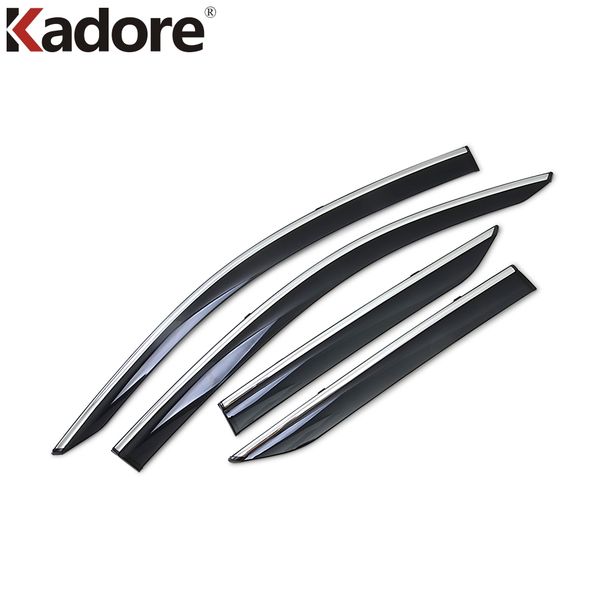 

for toyota chr c-hr 2016 2017 2018 car window visor door rain sun shield side windows cover trim auto accessories 4pcs/set