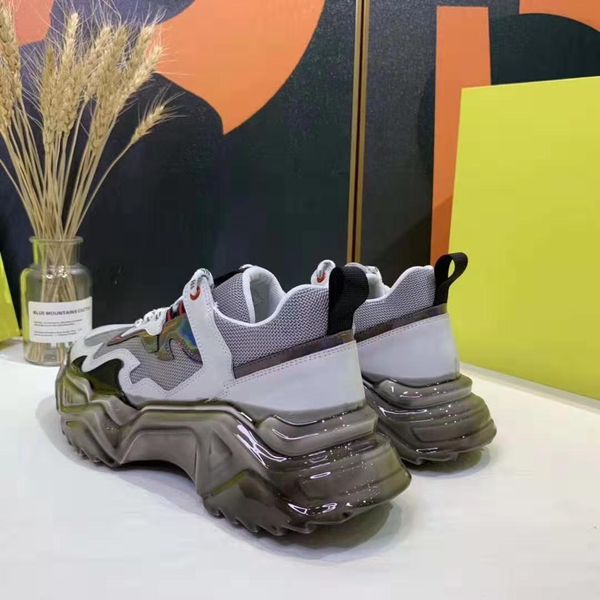 

chain reaction black white mesh men's jogging sports shoes designer shoes platform casual shoes 38-43