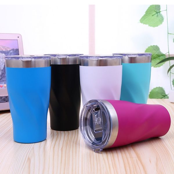 

stainless steel tumbler with lid 500-100ml double wall vacuum insulated mug cup travel drink water bottle christmas an1949