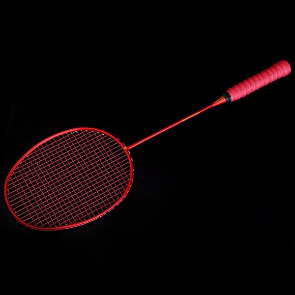 

ultralight 6u badminton racket professional carbon portable grips sports whshopping