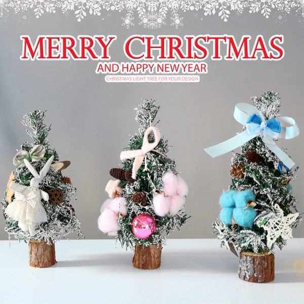 

christmas decorations for home 25cm mini christmas tree festival party supplies for home navidad noel new year 2019