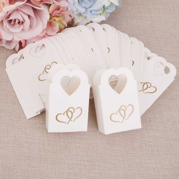 

50pcs favors box candy box wedding christening gift party candy treat bag wedding favors gift bags
