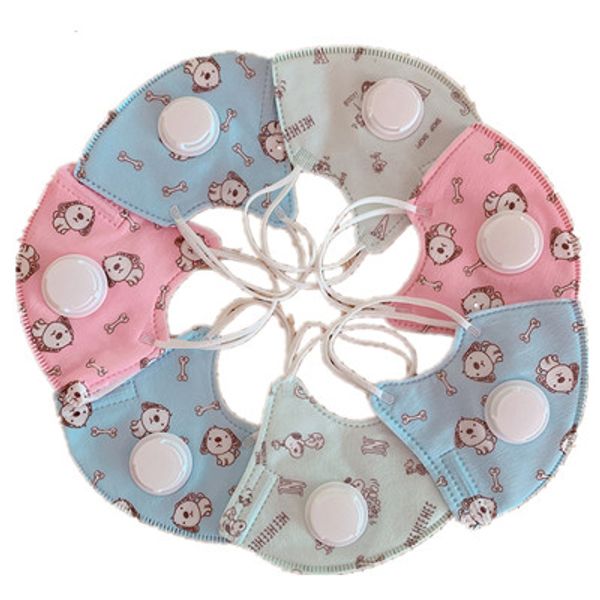 

30шт детские дизайнерские маски для лица дети трехмерный мультфильм одноразовые маски с дыхательной пылью защитные маски для лица крышка