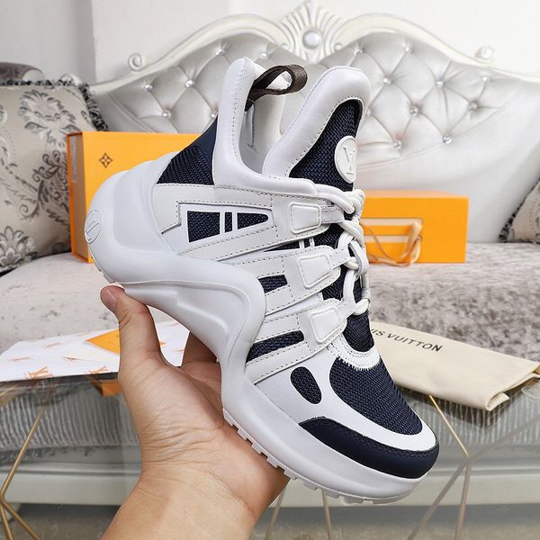 

men and women dad running shoes black red white sports trainer breathable sports shoes 35-44 ry2019875896235 quality