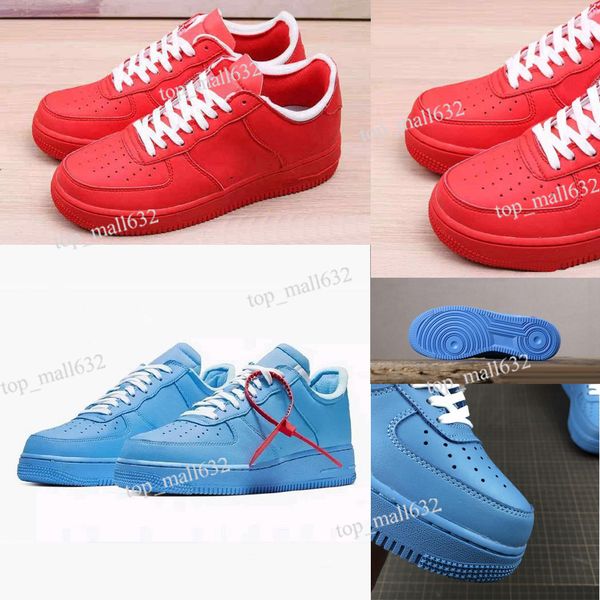 

2019 mca forces university chicago blue running shoes fashion mens womans 1 trainers designer sports basketball sneakers size 36-45