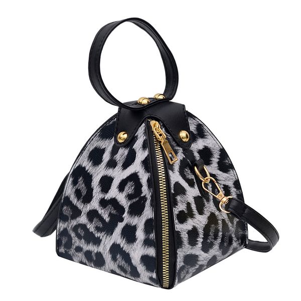 

мода leopard треугольника сумки новые женская мода одно плечо сумка bw01-sb-mnbwsj