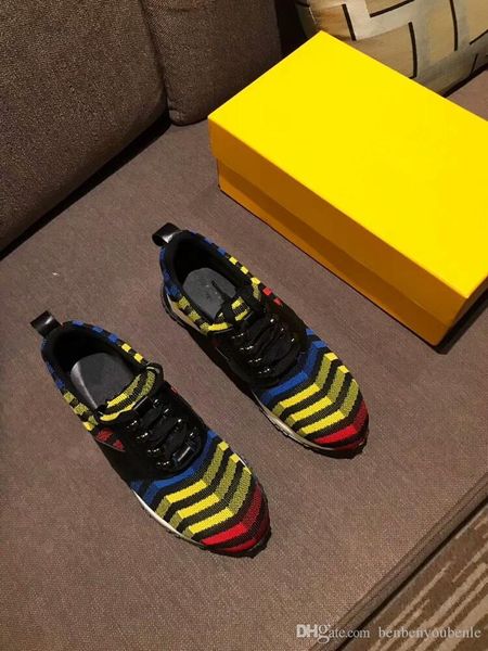 

2018 italy medusa men's flat shoes wholesale men's casual shoes new big brand manufacture original medusa 38-44 03, Black