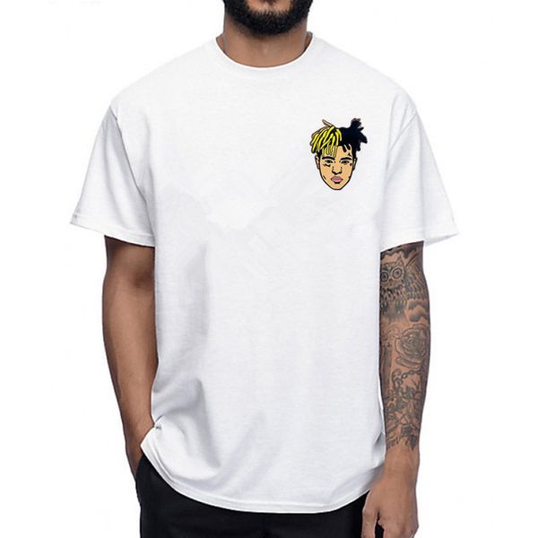 

New Arrival Fashion Rap T Shirts Xxxtentacion Snoop Dogg J Cole 21 Savage Oxxxymiron Hip Pop Man Rapper Pocket T-shirt