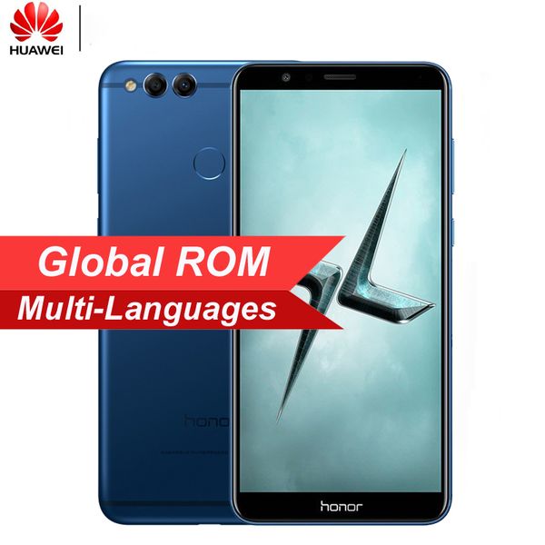 

Global ROM Huawei Honor 7X 5.93" Full View Screen 2160*1080pix OTA Update Mobile Phone Octa Core 2.4GHz Dual Rear Camera 16MP