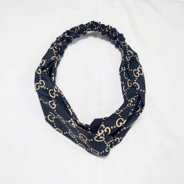

2020 brand women headband scarf fashion elastic headbands hair bands headwraps for men and women classic design quality, Silver