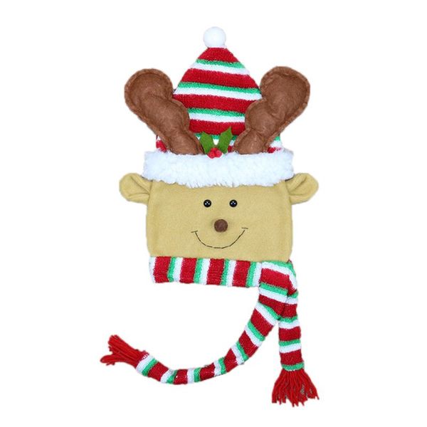 

snowman elk santa claus christmas tree er cover xmas party decor ornament 72xf