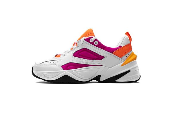 

box) 2019 a+++ white/laser fuchsia/hyper crimson m2k tekno running shoes women sports shoes mens trainers sneakers