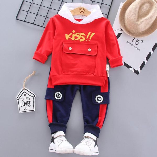 

kiss baby boys clothing sets sport clothes suit for boys spring hoodies cosplay toddler kids clothes fashion suits, White