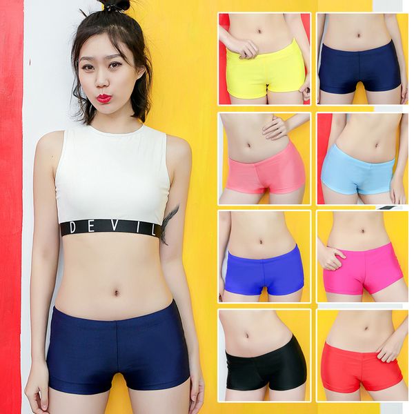 

summer gym yoga shorts women's sports swim shorts for women 2019 workout beach pants women plus size board