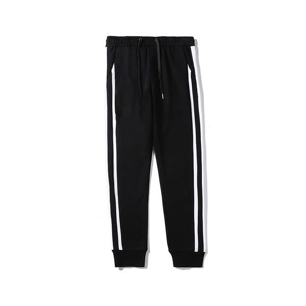 

2020 men overalls sports breathable wild pants designer new selling trousers winter plus velvet sweat pants private/bb, Black