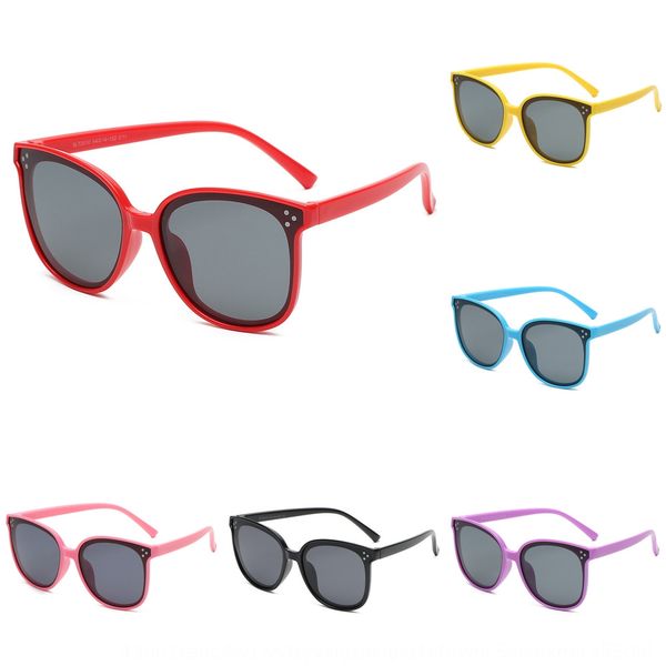 

ins cute polarized children's sun silicone sun decorative baby cartoon glasses children's eyes silicone sun glasses, Blue