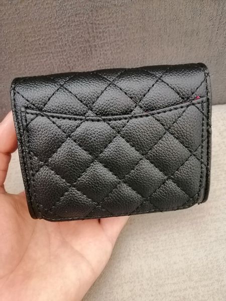 

2020 women's fashion card holders leather lambskin quilted flap mini wallets female purses card holder coin pouch bags