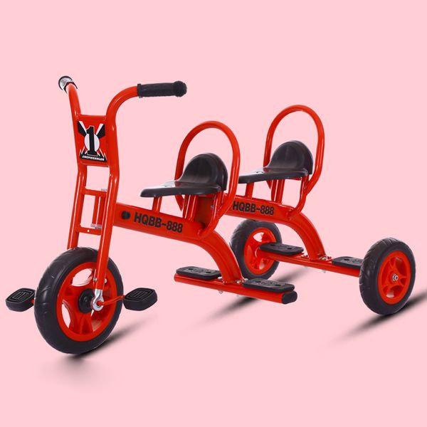 

children's tricycle 2-8 years old baby double seat bicycle kindergarten child toy baby carriage three wheel baby stroller